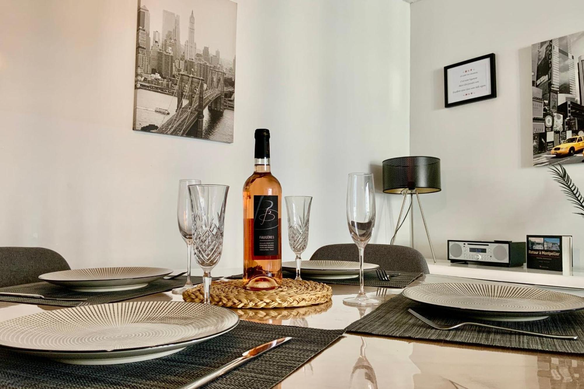 L' Antigone - Air Conditioning Wifi And Parking! Montpellier Exterior foto
